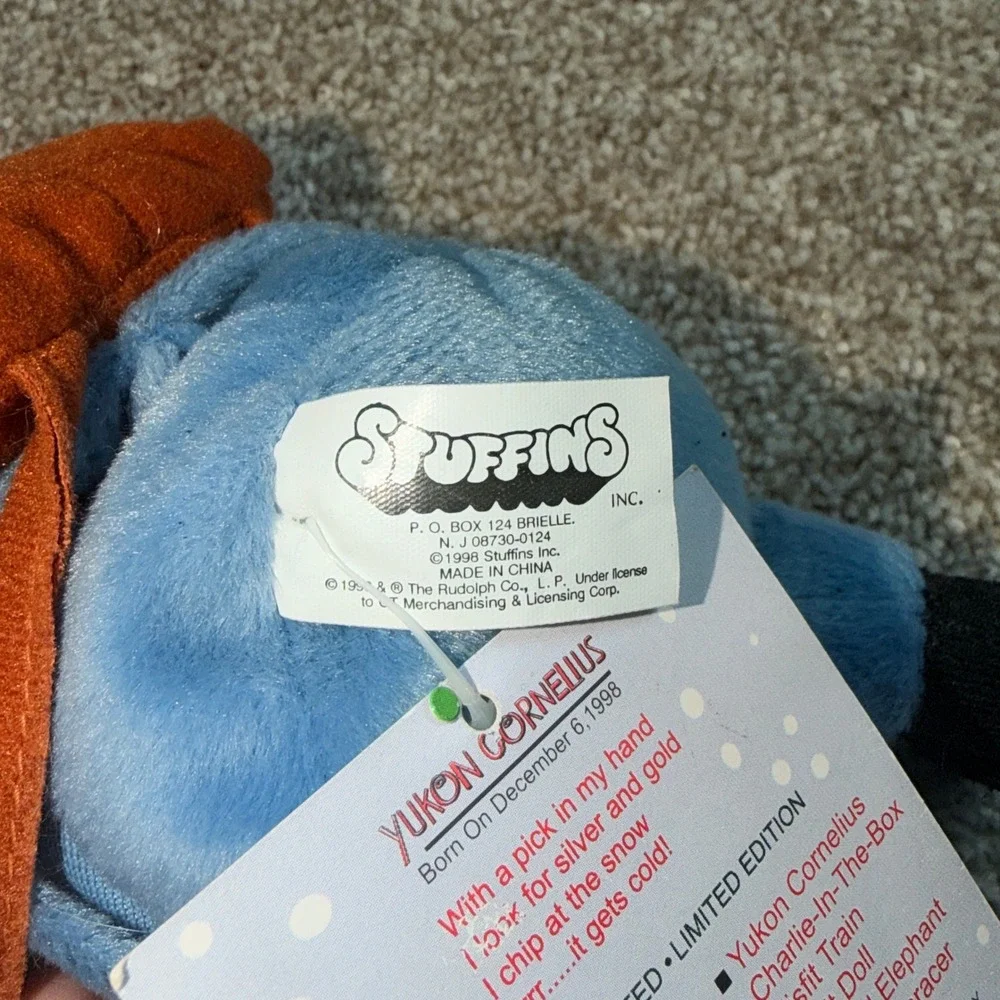 Yukon Cornelius‎ Plush Rudolph Island of Misfit Toys 1998 CVS Exclusive 8in NWT